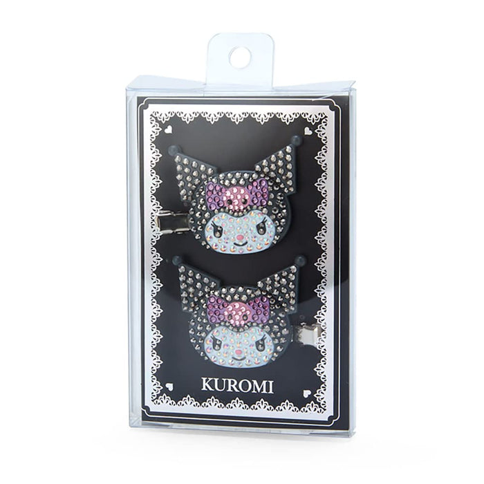 Sanrio Kuromi Jewel Deco Bangs Clip From Japan 540757- Japan Figure Store - #1 Bring To You The Best Japanese Goods