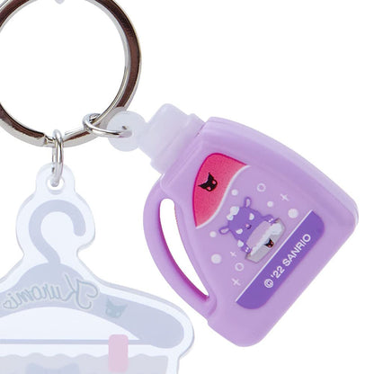 Sanrio 270644 Kuromi Charm Key Chain Sanrio Washing Day Sanrio Washing Day Key Chain- Japan Figure Store - #1 Bring To You The Best Japanese Goods