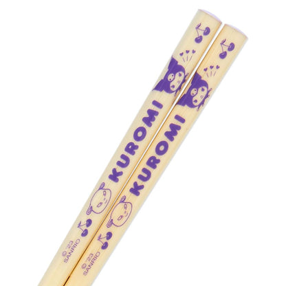 Sanrio Kuromi Chopsticks & Case Japan 016071- Japan Figure Store - #1 Bring To You The Best Japanese Goods