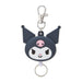 SANRIO Face Shaped Reel Keychain Kuromi- Japan Figure Store - #1 Bring To You The Best Japanese Goods