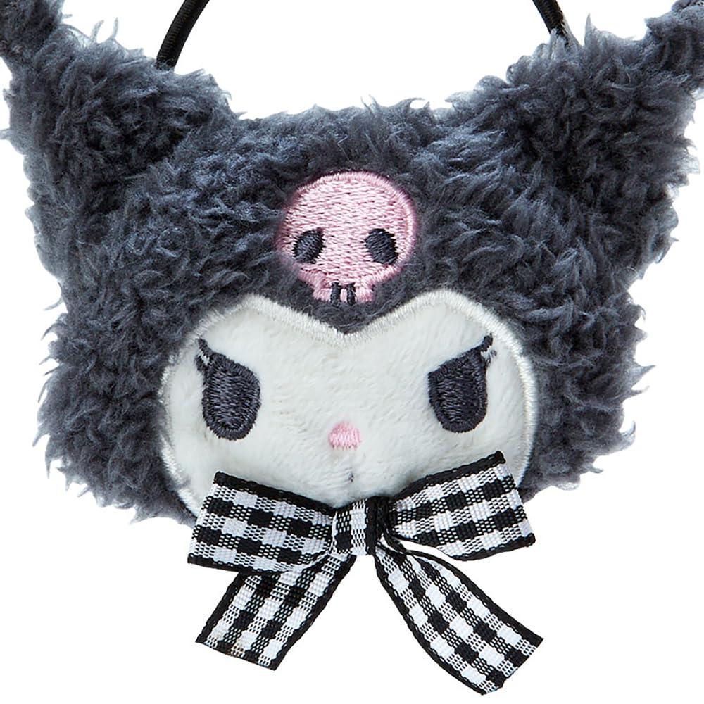 Sanrio Kuromi Face Ponytail Holder From Japan (484661)- Japan Figure Store - #1 Bring To You The Best Japanese Goods