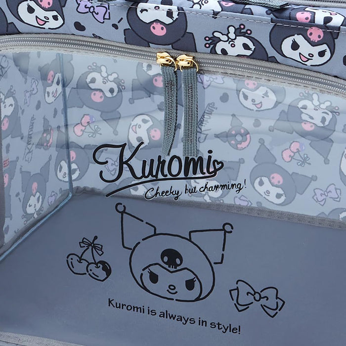 Sanrio Kuromi Folding Storage Case W/ Window - Japan 314188- Japan Figure Store - #1 Bring To You The Best Japanese Goods