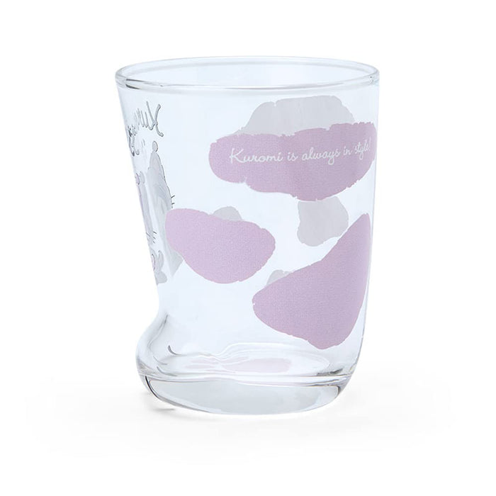 Sanrio Kuromi Glass 858854 Japan (Healing Cat)- Japan Figure Store - #1 Bring To You The Best Japanese Goods