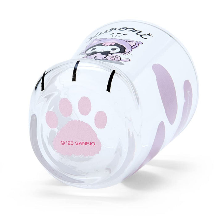 Sanrio Kuromi Glass 858854 Japan (Healing Cat)- Japan Figure Store - #1 Bring To You The Best Japanese Goods