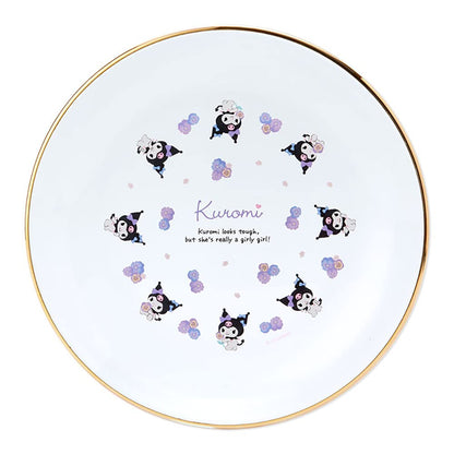 Sanrio Kuromi Glass Plate Made In Japan 080420- Japan Figure Store - #1 Bring To You The Best Japanese Goods