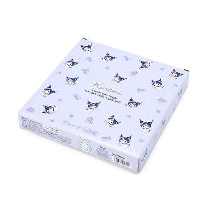 Sanrio Kuromi Glass Plate Made In Japan 080420- Japan Figure Store - #1 Bring To You The Best Japanese Goods