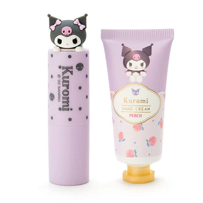 Sanrio Kuromi Lip Balm Hand Cream Set 358185- Japan Figure Store - #1 Bring To You The Best Japanese Goods