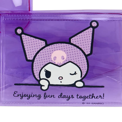 Sanrio 340821 Kuromi Mini Wallet Charm Simple Design Kuromi Mini Purple Wallet- Japan Figure Store - #1 Bring To You The Best Japanese Goods