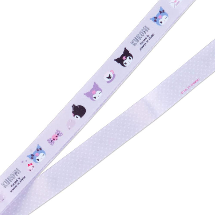 Sanrio Kuromi Neck Strap 618365- Japan Figure Store - #1 Bring To You The Best Japanese Goods