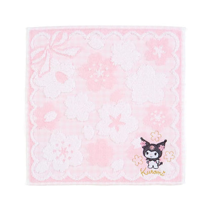 SANRIO Mini Towel Kuromi 2022 Cherry Blossom- Japan Figure Store - #1 Bring To You The Best Japanese Goods