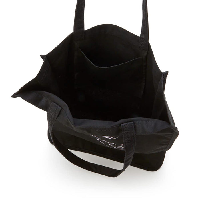 Sanrio 126306 Kuromi Piping Tote Bag - Sanrio Kawaii Tote Bags - Made In Japan- Japan Figure Store - #1 Bring To You The Best Japanese Goods