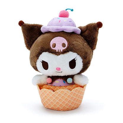 Sanrio Plush Toy Kuromi / Ice Cream Parlor - Japanese Plush Dolls - Kuromi Plush Toys- Japan Figure Store - #1 Bring To You The Best Japanese Goods