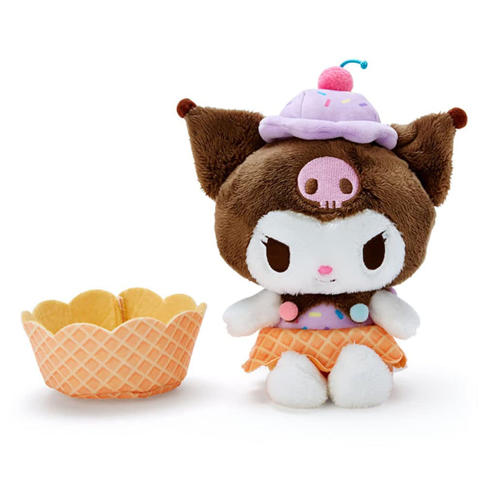 Sanrio Plush Toy Kuromi / Ice Cream Parlor - Japanese Plush Dolls - Kuromi Plush Toys- Japan Figure Store - #1 Bring To You The Best Japanese Goods