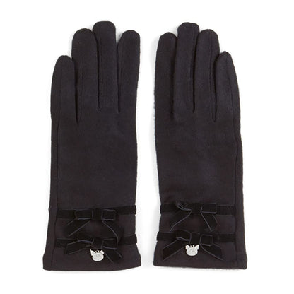 SANRIO Smartphone Gloves Kuromi Ribbon- Japan Figure Store - #1 Bring To You The Best Japanese Goods