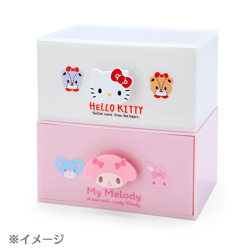 Sanrio Kuromi Stacking Chest 067865 - Japanese Anime Character- Japan Figure Store - #1 Bring To You The Best Japanese Goods