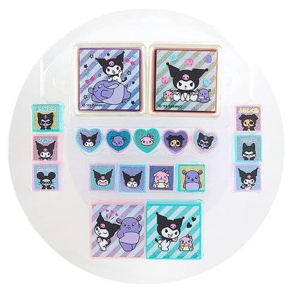 Sanrio Kuromi Japan Stamp Set L 897922- Japan Figure Store - #1 Bring To You The Best Japanese Goods