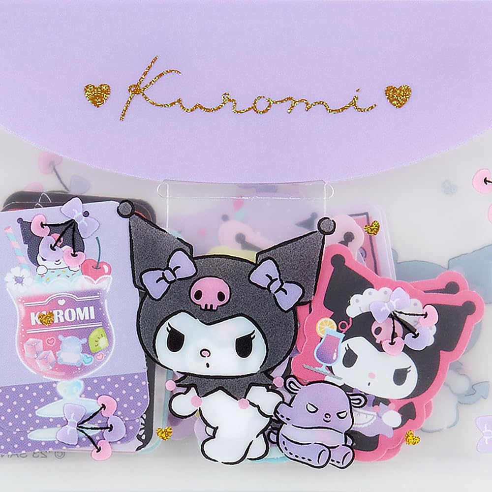 Sanrio Kuromi Sticker & Case Set 401269 From Japan- Japan Figure Store - #1 Bring To You The Best Japanese Goods