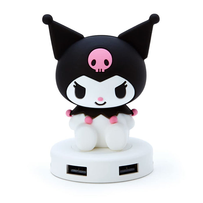 Sanrio 235695 Kuromi Usb Hub Kuromi Style Usb Hub Cute Usb Hub Made In Japan- Japan Figure Store - #1 Bring To You The Best Japanese Goods