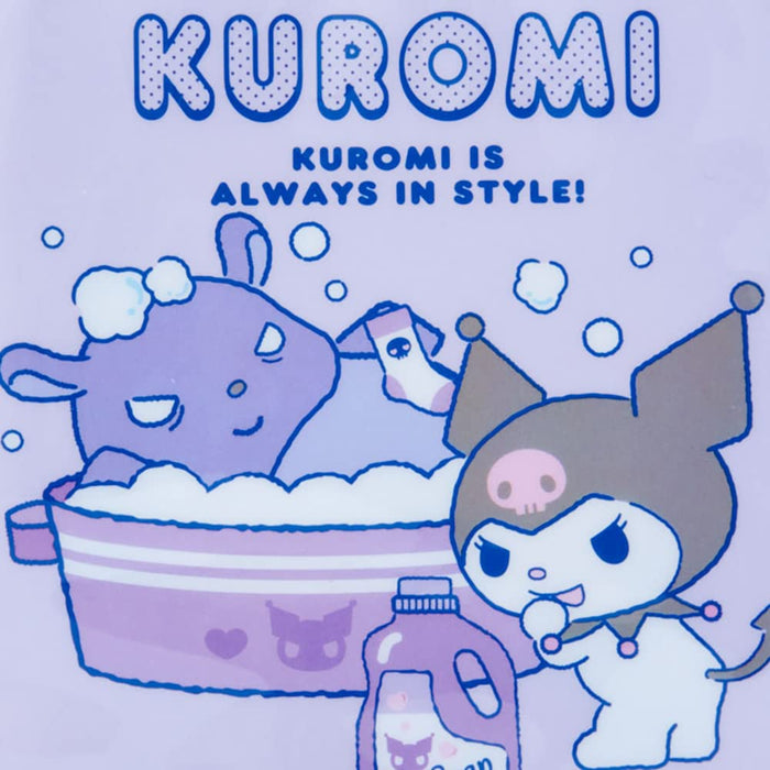 Sanrio 270482 Kuromi Vinyl Pouch Sanrio Washing Day Kuromi Character Vinyl Pouch- Japan Figure Store - #1 Bring To You The Best Japanese Goods