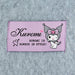 SANRIO Voluminous Scarf Kuromi- Japan Figure Store - #1 Bring To You The Best Japanese Goods