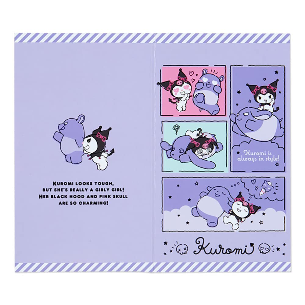 Sanrio Kuromi Volume Seal Set 078182 - Quality Brand Stickers- Japan Figure Store - #1 Bring To You The Best Japanese Goods