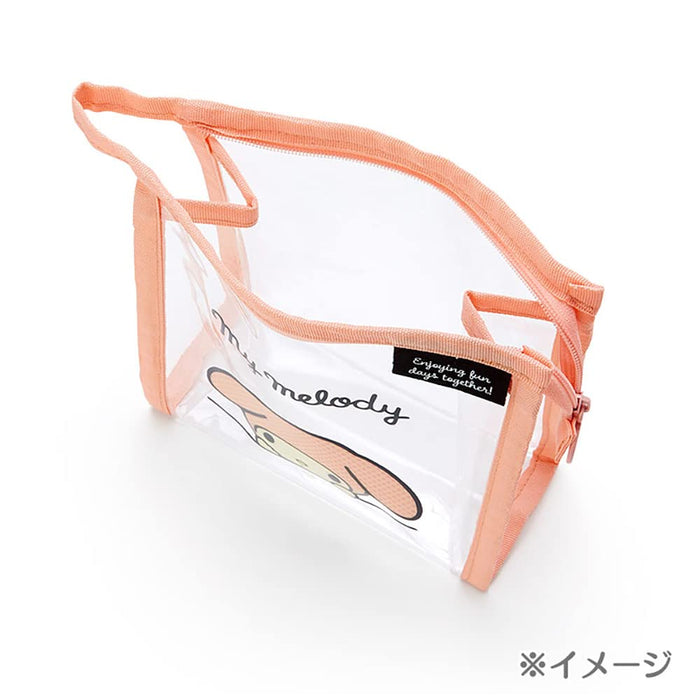 Sanrio 339661 Little Twin Stars Clear Pouch With Purse Simple Design Little Twin Stars Clear Pouch- Japan Figure Store - #1 Bring To You The Best Japanese Goods