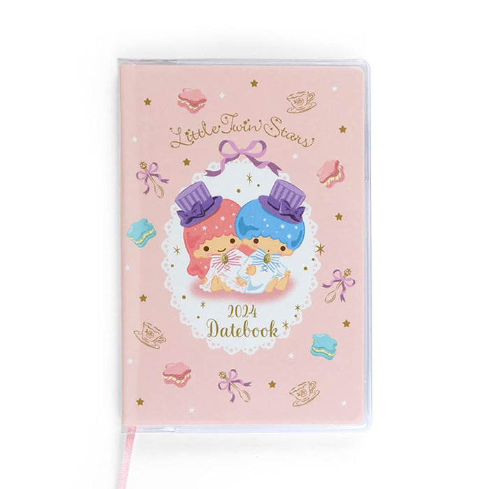 Sanrio Little Twin Stars 2024 Pocket Date Book Japan 702579- Japan Figure Store - #1 Bring To You The Best Japanese Goods