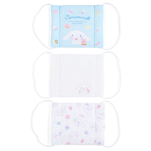 SANRIO Gauze Cinnamoroll Mask For Kids 3 Pcs- Japan Figure Store - #1 Bring To You The Best Japanese Goods