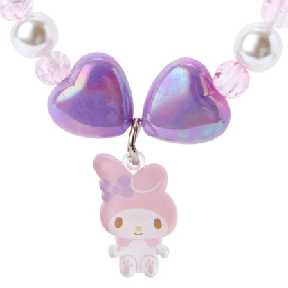 SANRIO Beads Necklace My Melody- Japan Figure Store - #1 Bring To You The Best Japanese Goods