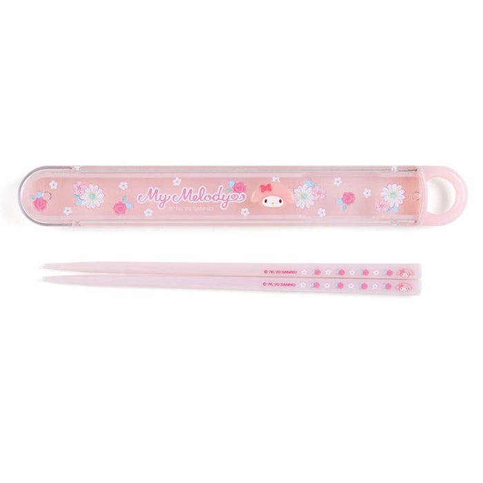 Chopsticks With Case My Melody- Japan Figure Store - #1 Bring To You The Best Japanese Goods