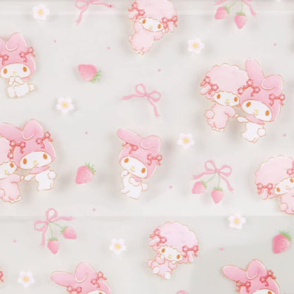 SANRIO Clear Bag With Zipper My Melody- Japan Figure Store - #1 Bring To You The Best Japanese Goods