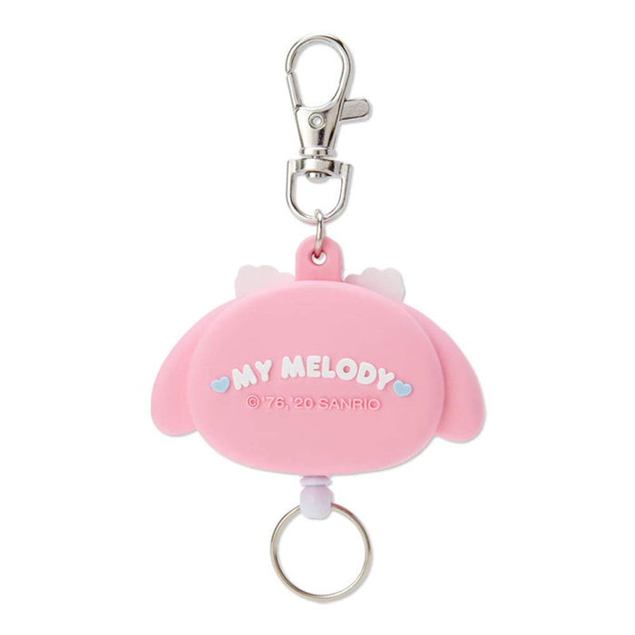 SANRIO - Face Shaped Reel Keychain My Melody- Japan Figure Store - #1 Bring To You The Best Japanese Goods