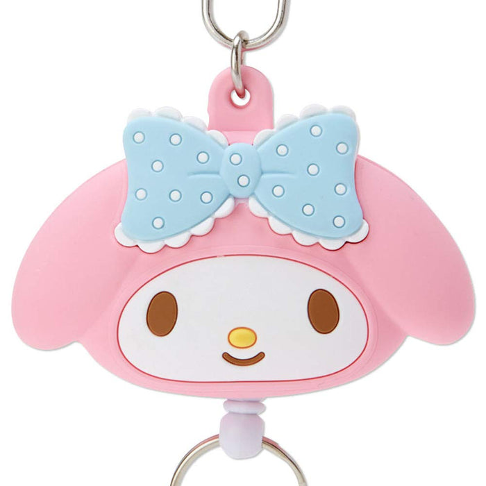 SANRIO - Face Shaped Reel Keychain My Melody- Japan Figure Store - #1 Bring To You The Best Japanese Goods