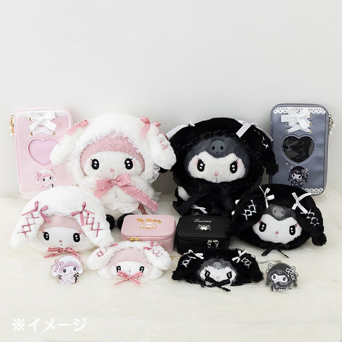 Sanrio My Melody Face-Shaped Pass & Card Case 542628 Moonlit Melochrome- Japan Figure Store - #1 Bring To You The Best Japanese Goods