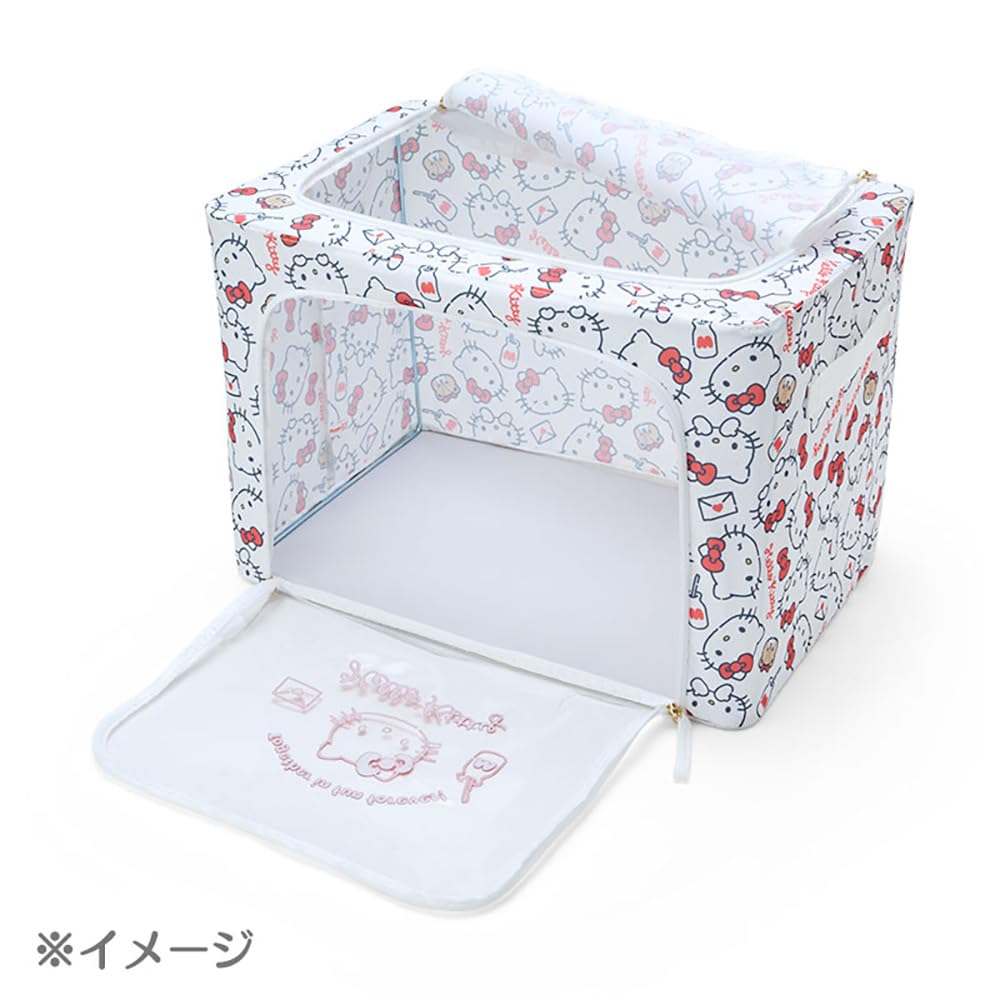 Sanrio My Melody Folding Storage Case W/ Window - Japan 313980- Japan Figure Store - #1 Bring To You The Best Japanese Goods