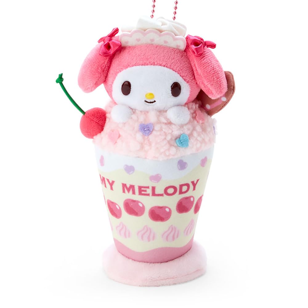 Sanrio My Melody Parfait Mascot Holder 068683 Made In Japan- Japan Figure Store - #1 Bring To You The Best Japanese Goods
