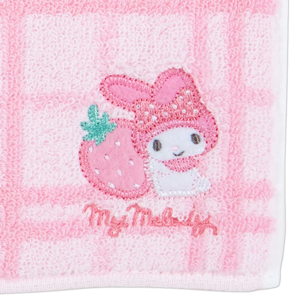 SANRIO Petit Towel Plaid My Melody- Japan Figure Store - #1 Bring To You The Best Japanese Goods
