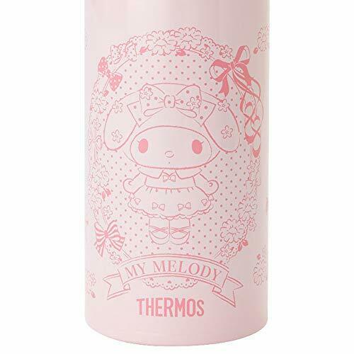 Sanrio My Melody Thermos Water Bottle Cover With Straw Bottle 400ml- Japan Figure Store - #1 Bring To You The Best Japanese Goods