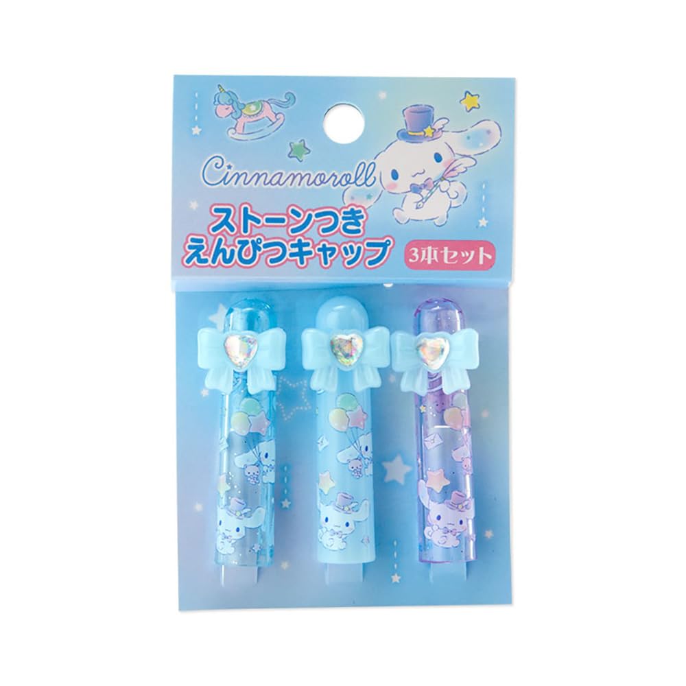 Sanrio Cinnamoroll Pencil Cap 1.5x1.4x4.5cm 566098- Japan Figure Store - #1 Bring To You The Best Japanese Goods
