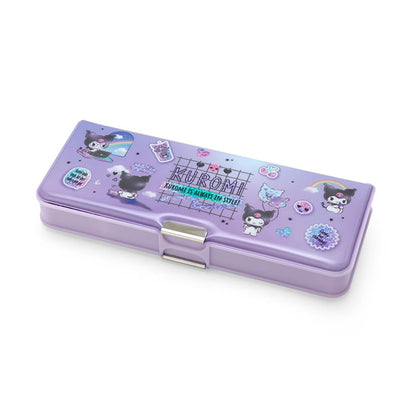 Sanrio Kuromi Pencil Case 22.2x8.8x2.8cm Kids 437468- Japan Figure Store - #1 Bring To You The Best Japanese Goods