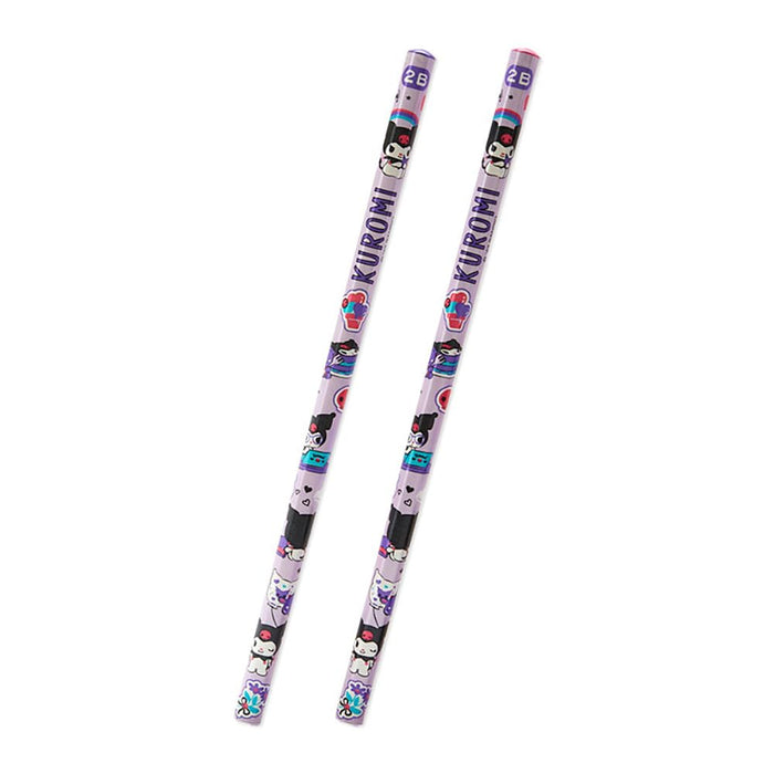 Sanrio Kuromi Pencil Pack 2B 0.8x0.8x17.6cm 566195- Japan Figure Store - #1 Bring To You The Best Japanese Goods