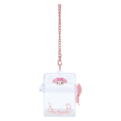 Sanrio My Melody Mini Clear Case 8x8x4cm 604461 - Pitatto Friends Customization Supplies- Japan Figure Store - #1 Bring To You The Best Japanese Goods