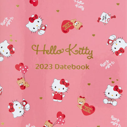SANRIO B6 Schedule Planner 2023 Hello Kitty- Japan Figure Store - #1 Bring To You The Best Japanese Goods