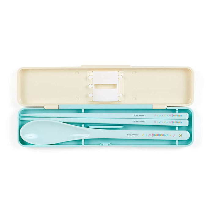 SANRIO Chopsticks And Spoon Set Pochacco- Japan Figure Store - #1 Bring To You The Best Japanese Goods