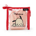 Sanrio 340553 Pochacco Clear Pouch With Drawstring Simple Design - Pochacco Clear Pouch- Japan Figure Store - #1 Bring To You The Best Japanese Goods