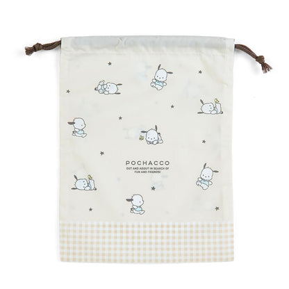 Sanrio Pochacco Drawstring Bag From Japan - M 255271- Japan Figure Store - #1 Bring To You The Best Japanese Goods