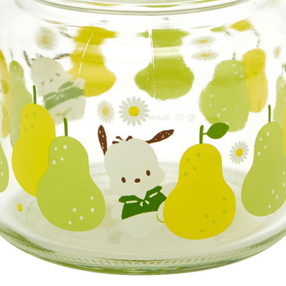 Sanrio Pochacco Glass Canister (Retro Clear Tableware) 109215- Japan Figure Store - #1 Bring To You The Best Japanese Goods