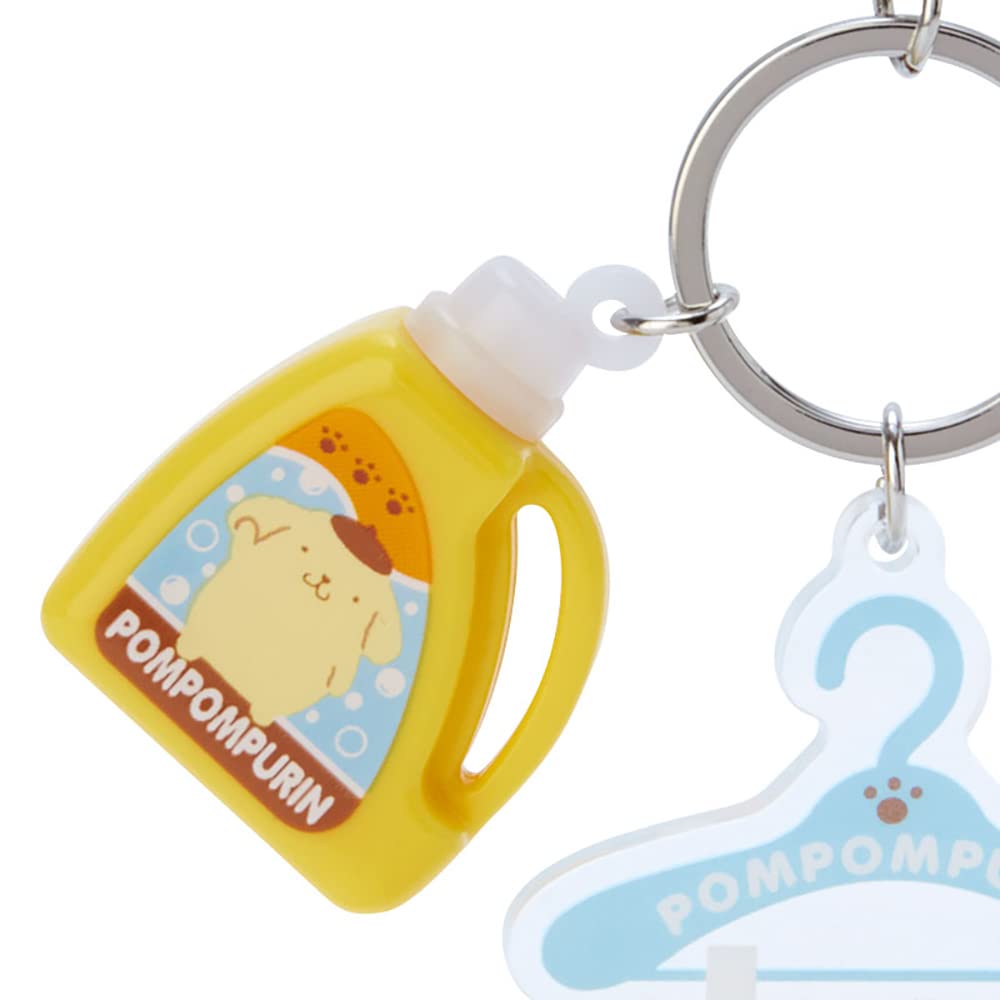 SANRIO Charm Key Chain Pom Pom Purin SANRIO Laundry Day- Japan Figure Store - #1 Bring To You The Best Japanese Goods