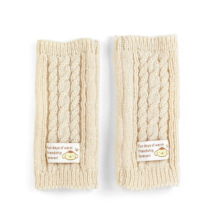 SANRIO 3Way Smartphone Gloves With Knit Cover Pom Pom Purin- Japan Figure Store - #1 Bring To You The Best Japanese Goods