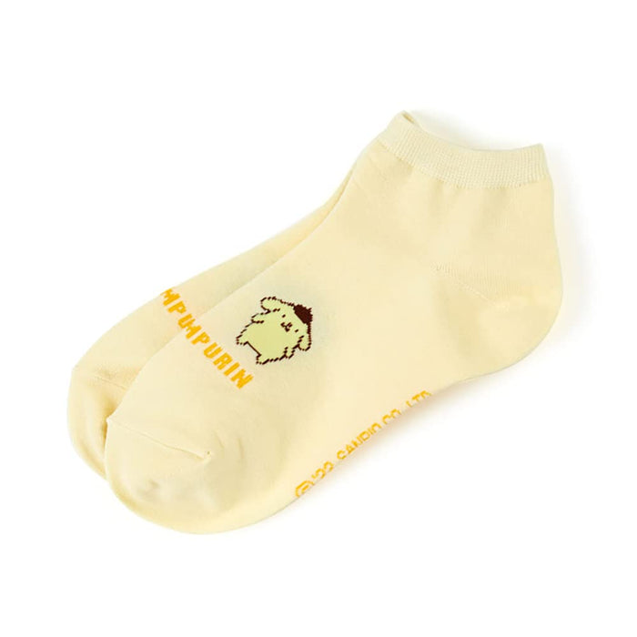 SANRIO Ankle Socks Pom Pom Purin 23-25Cm- Japan Figure Store - #1 Bring To You The Best Japanese Goods